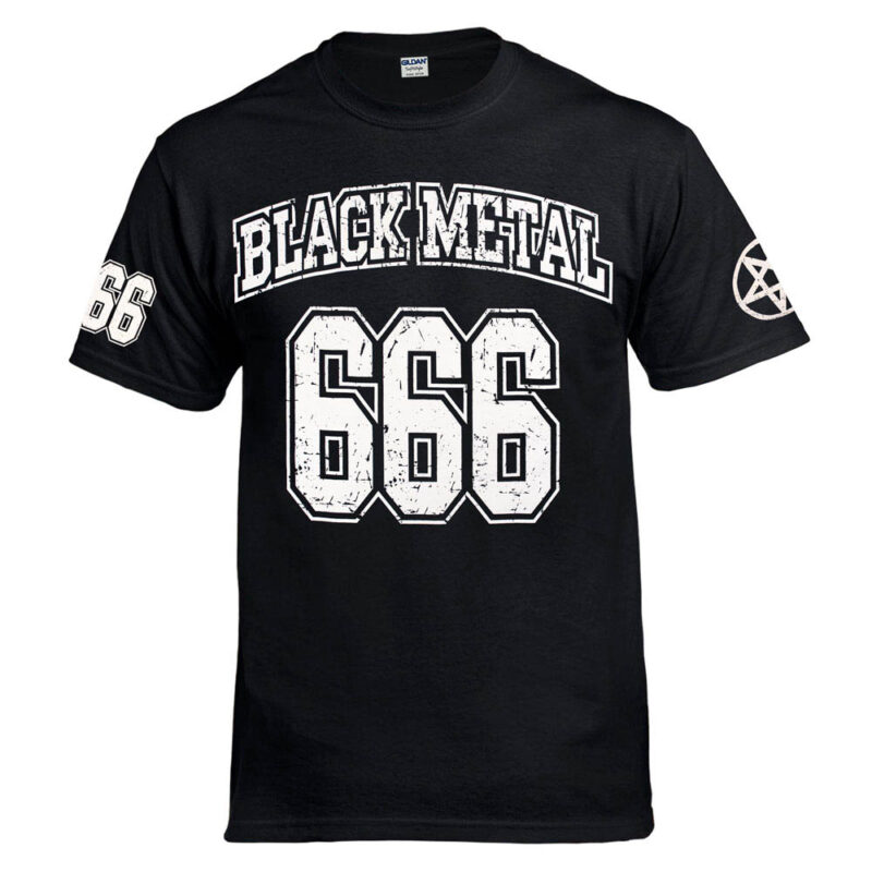 Футболка Black Metal 666
