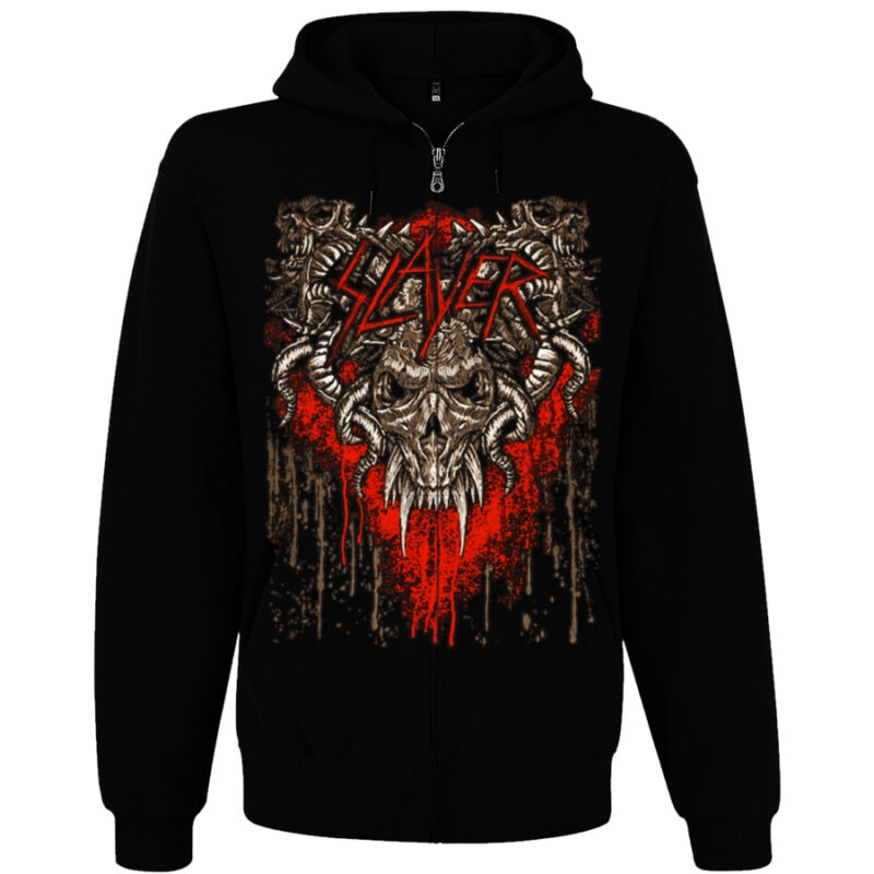 Толстовка Slayer. World painted blood